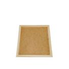 Bandeja Quadrada Quadrinho Madeira Pinus Tamanho 40x40x1 Cm Laterais Madeira Pinus Fundo Mdf