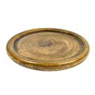 Bandeja Redonda 34cm madeira Lindo Design