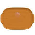 Bandeja Refratária Retangular 32,5 cm Amarela Porcelana