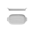 Bandeja Retangular 20 cm Branco P Assar e Servir Porcelana Bandeja Retangular 20 cm Branco P Assar e Servir Porcelana