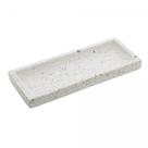 Bandeja retangular 2988 terrazo 25x10x2cm marmore lyor design