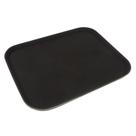 Bandeja retangular 55,9x40,6 cm antiderrapante preta