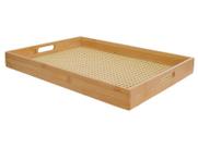 Bandeja retangular bambu 48cm - hauskraft Bandeja retangular bambu 48cm - hauskraft