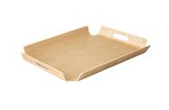 Bandeja Retangular De Bambu c/Alça 54x39x5cm