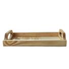 Bandeja Retangular de pinus para kit higiene bebê 4 e 5 peças Bandeja Retangular de pinus para kit higiene bebê 4 e 5 peças