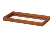 Bandeja Retangular em MDF com Espelho 38,5x18,3cm - Mart Bandeja Retangular em MDF com Espelho 38,5x18,3cm - Mart