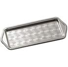 BANDEJA RETANGULAR INOX BOLAS 33x14CM PANTHEON
