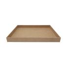 Bandeja Retangular Lisa Simples 23,5x17,5x2,5 Mdf 3mm Madeira