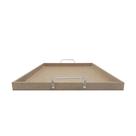 Bandeja Retangular Lisa Simples com Alça 40x30x2,5 Kit 3un Mdf 6mm Madeira Bandeja Retangular Lisa Simples com Alça 40x30x2,5 Kit 3un Mdf 6mm Madeira