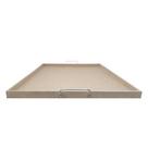 Bandeja Retangular Lisa Simples com Alça 50x40x2,5 Kit 3un Mdf 6mm Madeira