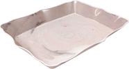 Bandeja Retangular Marmorizada Plastico - Injetemp Bandeja Retangular Marmorizada Plastico - Injetemp