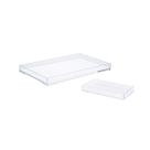 Bandeja Retangular Multiuso Servir Sushis Buffet 17 e 25cm Bandeja Retangular Multiuso Servir Sushis Buffet 17 e 25cm