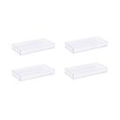 Bandeja Retangular Pequena 17cm Servir Sushi Petiscos 4un