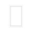 Bandeja retangular Plástico Transparente - 31x19x2cm - 1 unidade - Rizzo