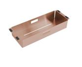 Bandeja retangular profunda p/ cuba primaccore rose gold 20.04.00210