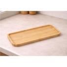Bandeja Retangular Slim 33x13 Cm Bambu Ecológica Lovely Vibe