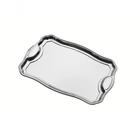 Bandeja Retangular Tramontina Classic 34 X 24cm Em Aço Inox Com Alça