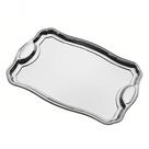 Bandeja Retangular Tramontina Classic 49 X 34cm Em Aço Inox Com Alça