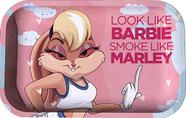 Bandeja rolante Smoke Arsenal Lola Bunny 27,5 x 17,5 cm de metal
