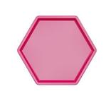 BANDEJA SEXTAVADA 18X20,5CM - MAGENTA - 1 unidade