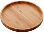 Bandeja Tabua de Bambu para Petisco Round Lyor 20cm Bandeja Tabua de Bambu para Petisco Round Lyor 20cm