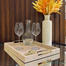Bandeja Texturizada Off-White G Amplitude e Luxo Sensorial