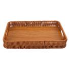 Bandeja Tramada Amora Fundo Madeira Com Alça 34x24cm 7231