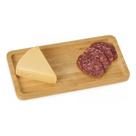 Bandeja Travessa Bambu 20x10cm Petiscos Café Lavabo Multiuso Churrasco
