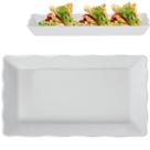Bandeja Travessa Retangular Para Servir e Decoração 21,5cm