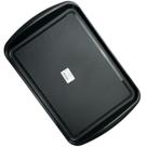 Bandeja u200 preta 23x2,5x35cm resistente e versátil para uso doméstico e organização bandeja para lanches