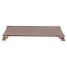 Bandeja Vidro Fumê-Bronze-Ouro-Rosê-Espelhada Lavabo 20x10