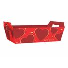 Bandeja Vintage Eterno Amor Stamping 32cmx23cmx10cm Unid