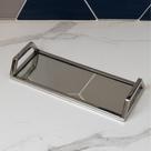 Bandeja Wolff de Aço Inox 30cm x 12cm x 5cm