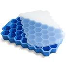 Bandejas de cubos de gelo BIDFUL com tampa de silicone de 37 grades para freezer