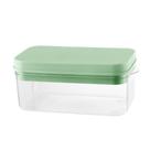 Bandejas de gelo de silicone de 32 cubos para freezer, bandeja de cubos de gelo de silicone