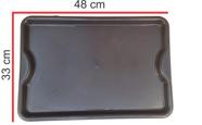 Bandejas refeição retangular em PP 48x33x2,2 cm C/1un