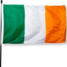 Bandera DANF Bandera de Irlanda 91x152 cm Poliéster Resistente a la Deformación