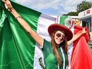 Bandera de México 3x5 pies de poliéster con costuras dobles