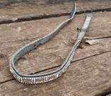 Bandinha Para Chapéu Com Strass Em Couro Cowgirl Luxo Oferta Da Fábrica