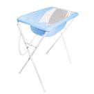 Banheira Acqua Trio Galzerano Dobrável Plástico Azul Pastel