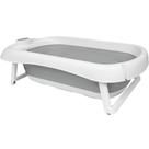 Banheira Baby Dobrável Compacta Buba Cinza Ideal pra Viagens Banheira Baby Dobrável Compacta Buba Cinza Ideal pra Viagens