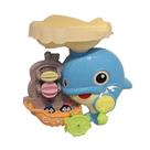 Banheira Bath Toy Dolphin Waterfall Station para crianças com mais de 18 metros