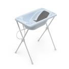 Banheira Bebê Acqua Trio Galzerano Dobrável de Plástico Blue