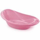 Banheira Bebe Rosa Menina Resistente 20 Litros Saboneteira