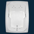 Banheira com hidromassagem, 190x140x50, 400 litros