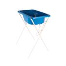 Banheira com suporte dobrável, tanque 25 L, até 30Kg banheira para bebê segura