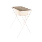 Banheira com suporte dobrável, tanque 25 L, até 30Kg banheira para bebê segura