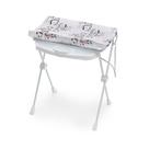 Banheira de Bebê 2 em 1 com Trocador Plástica Classic Zoo 7045ZOO Branco Galzerano