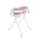 Banheira de Bebê com Suporte Safety 1st Smile Rosa 35L Banheira de Bebê com Suporte Safety 1st Smile Rosa 35L