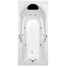 Banheira de Hidromassagem Capri Branca Astra em Gel 150x80x46cm - P2 - 110v - sem Aq e Cromoterapia Banheira de Hidromassagem Capri Branca Astra em Gel 150x80x46cm - P2 - 110v - sem Aq e Cromoterapia